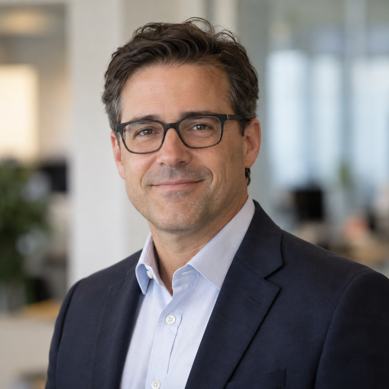 Portrait of Ethan Brooks, Director of Healthcare Growth Strategy